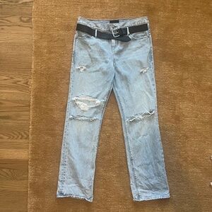 RTA Belted straight Jean